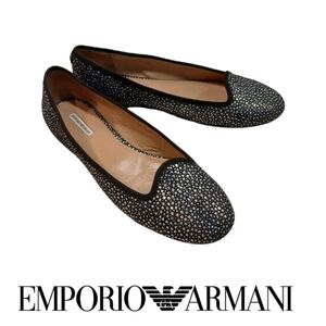 EMPORIO Armani ballet flats slip-ons shoes
